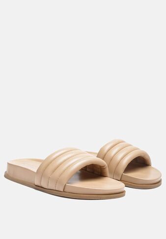 London Rag Sponge Quilted Pool Slides in Saudi Arabia
