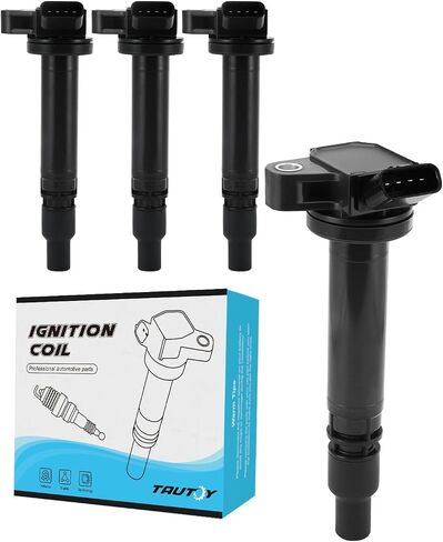 UF314 Ignition Coil Pack (1.8L Only) For Toyota Corolla 2005-2006,Matrix 2003-2005,Celica 2000-2005,For Pontiac Vibe 2003-2006, Replace# 1788398 6731305 9091902238 5C1295 E516D, Set Of 4 in Saudi Arabia