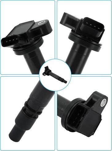 UF314 Ignition Coil Pack (1.8L Only) For Toyota Corolla 2005-2006,Matrix 2003-2005,Celica 2000-2005,For Pontiac Vibe 2003-2006, Replace# 1788398 6731305 9091902238 5C1295 E516D, Set Of 4 in Saudi Arabia