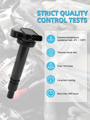 UF314 Ignition Coil Pack (1.8L Only) For Toyota Corolla 2005-2006,Matrix 2003-2005,Celica 2000-2005,For Pontiac Vibe 2003-2006, Replace# 1788398 6731305 9091902238 5C1295 E516D, Set Of 4 in Saudi Arabia