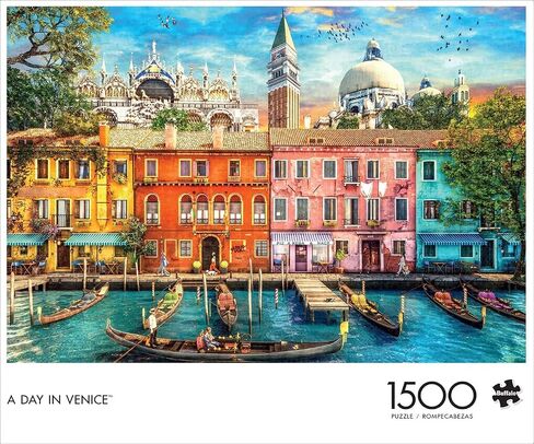 Buffalo Games - Eric Dowdle - Barcelona - 300 Piece Jigsaw Puzzle for Adults -Challenging Puzzle Perfect for Game Nights - Finished Size is 21.25 x 15.00 in Kuwait