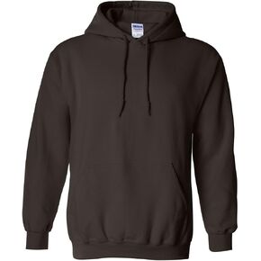 Gildan Men's Fleece Hooded -Sweatshirt, Style G18500 L DARK CHOCOLATE in Saudi Arabia
