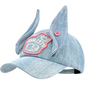 Y2k Hats Bunny Ears Hat for Women Cute Baseball Cap Y2k Accessories Grunge Aesthetic in Saudi Arabia
