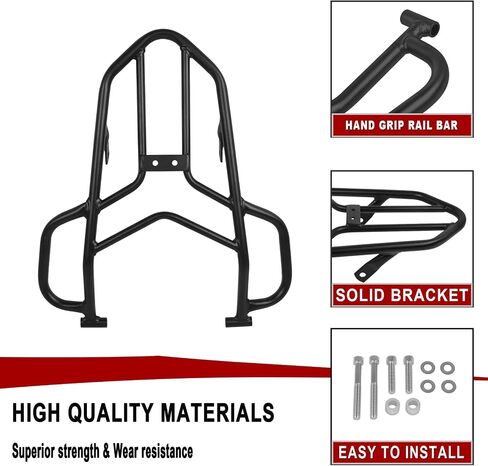رف الأمتعة الخلفي رف الأمتعة استبدال لهوندا CRF300L رالي CRF 300L 2021 2022 2023 2024 2025 الذيل تخزين الرف البضائع in Saudi Arabia