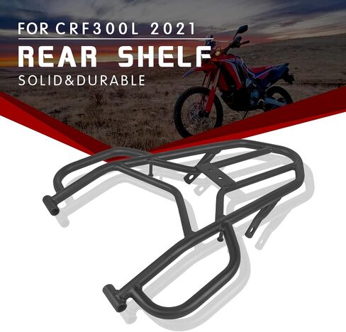 رف الأمتعة الخلفي رف الأمتعة استبدال لهوندا CRF300L رالي CRF 300L 2021 2022 2023 2024 2025 الذيل تخزين الرف البضائع in Saudi Arabia