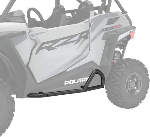 Polaris Extreme Kick-Out Rock Sliders, RZR Nerf Bars, for 2-Seat Models, Steel, Set of 2 - Part 2879456-458 in Saudi Arabia
