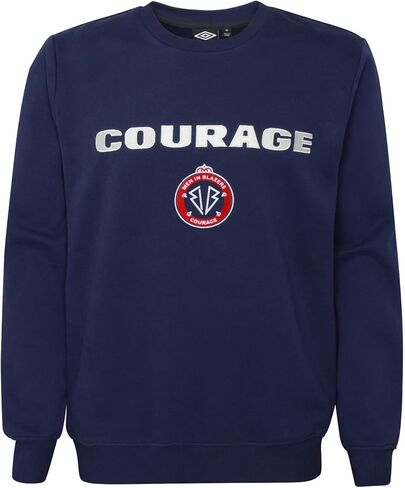 Umbro x MIB Men's Classic Football Soccer Fleece Crewneck Sweatshirt Navy in Saudi Arabia