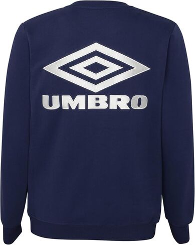Umbro x MIB Men's Classic Football Soccer Fleece Crewneck Sweatshirt Navy in Saudi Arabia