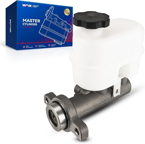 KAX Brake Master Cylinder with Reservoir for 2007-2008 Silverado 1500; Tahoe; Sierra 1500; Suburban 1500; Yukon; Avalanche; OE Replacement, High Performance Aluminum Body, Replaces OEM Part# M630453 in Saudi Arabia