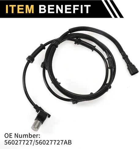 1 Pc ABS Wheel Speed Senor for Jeep TJ 1997-2006 for Jeep Wrangler 1993-1995 1997-1998 ABS Sensor Anti-Lock Braking Front Left Right in Saudi Arabia