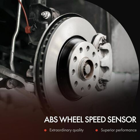 مستشعر سرعة العجلات A-Premium ABS متوافق مع موديلات Ford - E-550 Super Duty 2003 - السائق الأمامي أو جانب الراكب، استبدل # 2C2Z2C204BA in Saudi Arabia