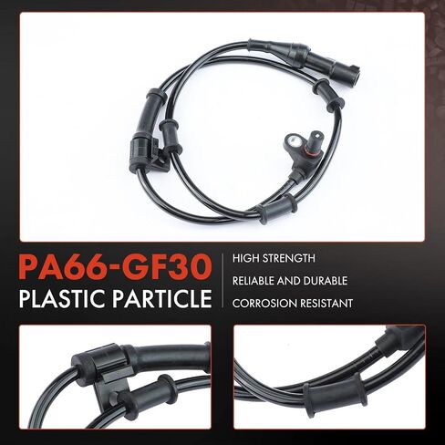 مستشعر سرعة العجلات A-Premium ABS متوافق مع موديلات Ford - E-550 Super Duty 2003 - السائق الأمامي أو جانب الراكب، استبدل # 2C2Z2C204BA in Saudi Arabia