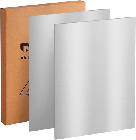 SALUINOKI Aluminum Sheet Metal Plate 1/16 in 6061 T651 12x8 in Aluminum Panel (4Pcs) in Saudi Arabia