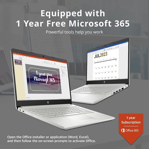 HP 2023 Newest 17.3 Inch Laptop, FHD Anti-Glare Display, 13th Gen Intel 10-Core i5-1335U(Beat i7-1255U), 12GB RAM, 512GB SSD, Intel Iris Xe Graphics, Backlit Keyboard, Windows 11 Home,Silver (Renewed) in Saudi Arabia