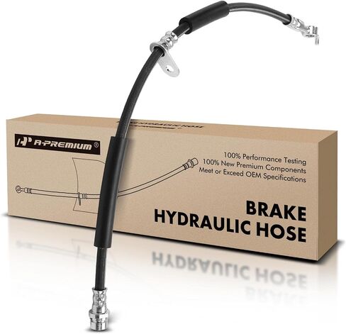 A-Premium Rear Driver or Passenger Side Brake Hydraulic Hose Compatible with Select Ford and Lincoln Models - Escape 2017-2019, MKC 2015-2019 - Replace# EJ7Z2282A in Saudi Arabia