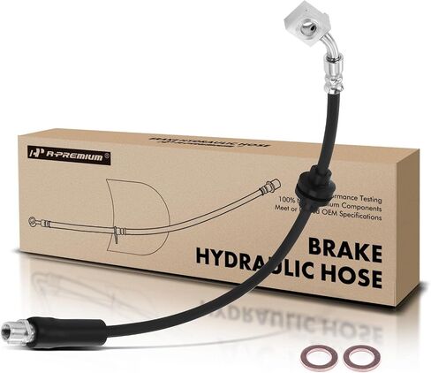 A-Premium Front Driver Brake Hydraulic Hose Compatible with Select Cadillac Models - XTS 2013-2019 in Saudi Arabia