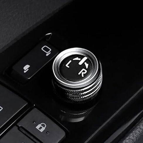 for Toyota Corolla 2023 2024 2025 Air Conditioner, Mirror Knob Cover, Push Start Button Trim, Volume Knob Cover, Corolla Interior Trim (6pcs) (Black) in Kuwait