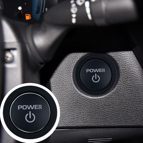 لمكيف الهواء Toyota Corolla 2023 2024 2025، غطاء مقبض المرآة، زر التشغيل بالضغط، غطاء مقبض الصوت، زخرفة داخلية كورولا (6 قطع) (أسود) in Kuwait