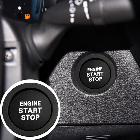 for Toyota Corolla 2023 2024 2025 Air Conditioner, Mirror Knob Cover, Push Start Button Trim, Volume Knob Cover, Corolla Interior Trim (6pcs) (Black) in Kuwait