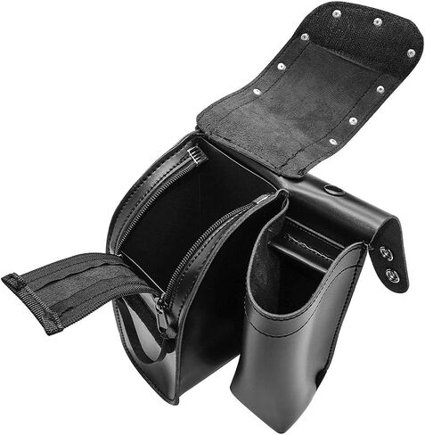 Motorcycle Saddlebag For Road King Touring For Electra Glide Guard Crash Bar Bags with Water Bottle Holder Waterproof Toolkit (Right Side) in Saudi Arabia