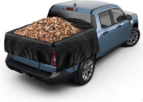 Truck Bed Tarp for Full Size Truck Short Bed, Compatible with Ford F-150, Chevy Silverado, Dodge Ram, GMC Sierra, Toyota Tundra, Nissan Titan, 5.5'-5.8' Long Truck Bed Cargo Cover in Saudi Arabia