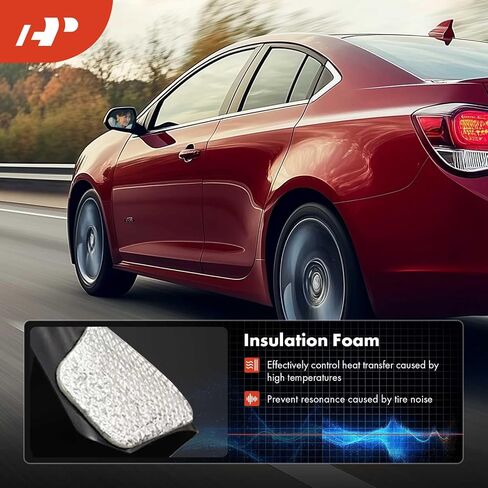 A-Premium Pair Front Inner Fenders Liner Splash Shield Set with Insulation Foam - Compatible with Ford Bronco Sport 2021-2024 - Factory Fresh (PET), Not Refurbished or Recycled in Saudi Arabia