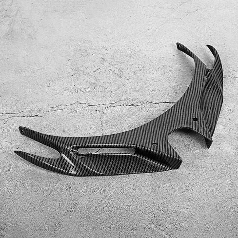 Zerone Carbon Fiber Front Fairing Aerodynamic Wing Cover Fits for 250/400 18-20 Headlight Nose Windshield Motorcycle Accessory Winglets, 2018-2020 Fairing in Saudi Arabia