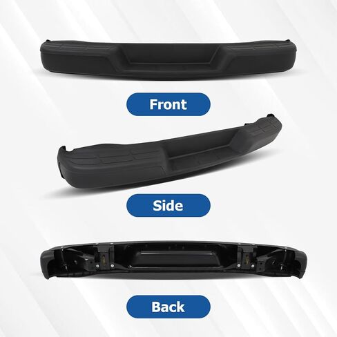 استبدال مجموعة المصد الخلفي من الفولاذ الأسود WFLNHB لـ 1996-2023 Chevy Express 1500 2500 3500 Savana 1500 2500 3500 GM1103143 in Saudi Arabia