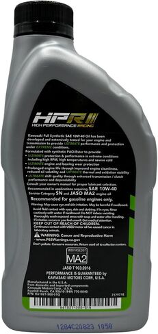 Full-Synthetic KPO Tune-Up Kit compatible with 2017-2023 Kawasaki Z125 PRO in Saudi Arabia