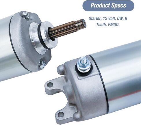 410-54119 Starter Motor and Relay, Replacement for Honda TRX400EX Sportrax 2005-2008, Replacement for Sportrax 400X 2009-2014 Starter Motor and Relay, Replaces 31200-HN1-A41 in Saudi Arabia