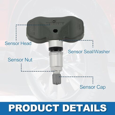 Tire Pressure Sensor No.20927604/15122618 Tire Pressure Monitoring Sensor for Hummer H3 2006-2010 in Saudi Arabia