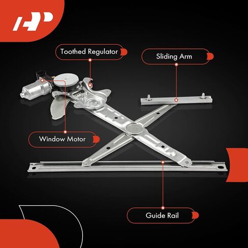 A-Premium Rear Left Driver Side Electric Power Window Regulator with Motor Compatible with Nissan Rogue 2014-2020, Murano 2015-2023, Rogue Select 2014-2015, Rogue Sport 2017-2022 in Saudi Arabia