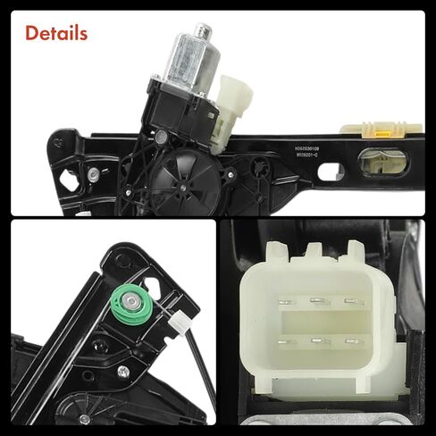 A-Premium Front Left Driver Side Electric Power Window Regulator with Motor Compatible with Subaru Ascent 2019-2025 in Saudi Arabia