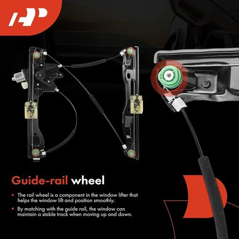 A-Premium Front Left Driver Side Electric Power Window Regulator with Motor Compatible with Subaru Ascent 2019-2025 in Saudi Arabia