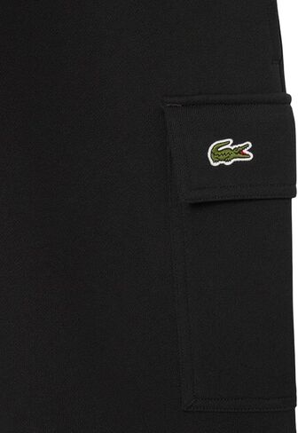شورت رجالي من الصوف غير المصقول من Lacoste، أسود، مقاس متوسط in Saudi Arabia