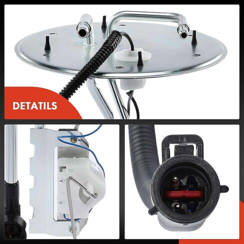 A-Premium Fuel Tank Sending Unit with Midship Tank Compatible with Ford F-350 Super Duty 2003, F-350 Super Duty 2004-2007, F-450 Super Duty, F-550 Super Duty, 6.0L Diesel in Saudi Arabia