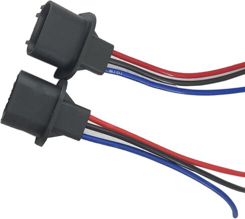 FainWan 2pcs Wire Pigtail Male 9008 H13 Harness Head Light Replace Socket Plug Connector Compatible with Yukon XL 1500 Compass Gladiator Liberty Patriot in Saudi Arabia