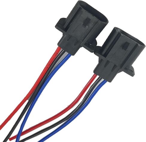 FainWan 2pcs Wire Pigtail Male 9008 H13 Harness Head Light Replace Socket Plug Connector Compatible with Yukon XL 1500 Compass Gladiator Liberty Patriot in Saudi Arabia