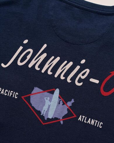 johnnie-O Coastal Way Long Sleeve Pocket T-Shirt in Saudi Arabia