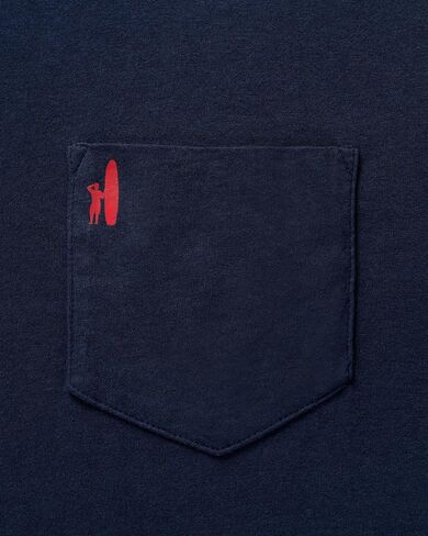 johnnie-O Coastal Way Long Sleeve Pocket T-Shirt in Saudi Arabia