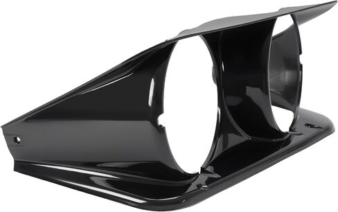 HECASA Left Headlight Bezel Compatible with 1968-1982 Chevy Chevrolet C3 Corvette Headlamp Cover Plastic (ABS) Black Driver Side in Saudi Arabia