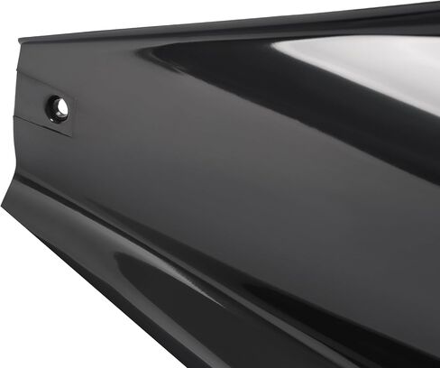 HECASA Left Headlight Bezel Compatible with 1968-1982 Chevy Chevrolet C3 Corvette Headlamp Cover Plastic (ABS) Black Driver Side in Saudi Arabia