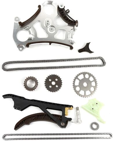 مجموعة سلسلة التوقيت FIWARY عمود الحدبات VVT Gear مناسب لـ 2011-2018 Kia Sorento Optima Sportage، لـ 2011-2019 Hyundai Santa Fe Sonata Tucson 2.4 2.0 G4KJ استبدال OE 24350-2G750 24370-2G750 24321-2G111 in Kuwait