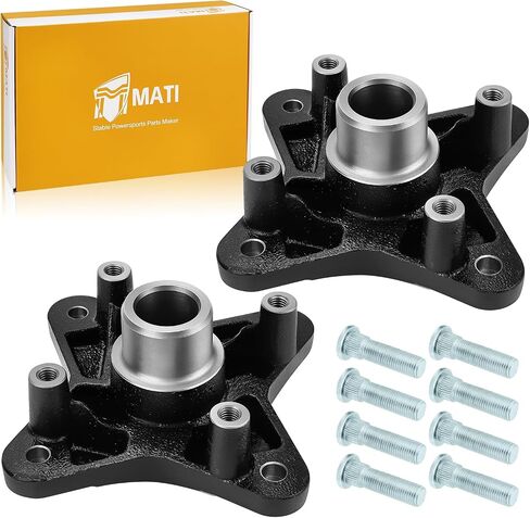 M MATI 2PCS Rear Wheel Hubs & Bolts for Polaris RZR 900 4 E-PS 2011-2014 RZR 900 XP 4 2011-2013 5137278 in Saudi Arabia