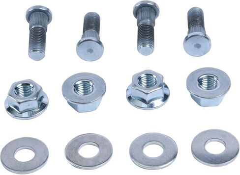 All Balls Wheel Stud & Nut Kit Compatible with 2003–2012 Kawasaki KVF360C Prairie 4×4, 2005–2013 KVF650 Brute Force 4×4 in Saudi Arabia