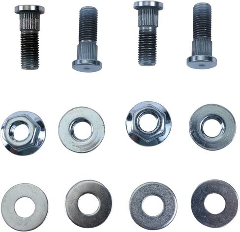 All Balls Wheel Stud & Nut Kit Compatible with 2003–2012 Kawasaki KVF360C Prairie 4×4, 2005–2013 KVF650 Brute Force 4×4 in Saudi Arabia