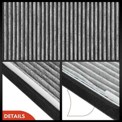 A-Premium 2-PC Cabin Air Filter with Activated Carbon Compatible with Ford Escape & Mazda Tribute 2002-2006 & Mercury Mariner 2005-2006, 2.0L 2.3L 3.0L, Replace# YL8419N619A in Saudi Arabia