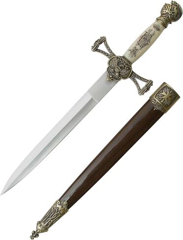 Master USA Survivor Bladesusa SW-799 Medieval Short Sword, 14" Overall, Brown in Kuwait