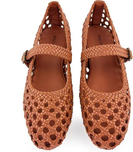Hand Woven Mesh Flats for Women, Dressy Ballet Mary Jane Flats Summer Ballet Buckle Strap Ballerina Flat Shoes, Ultra Soft, Memory Foam, Office Casual Dressy, Mesh Shoes for Women in Saudi Arabia