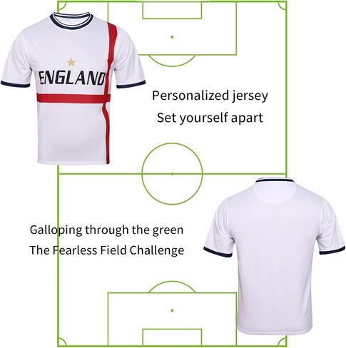 DIBEI Fan Soccer Jersey لـ UEFA Euro 2024 Fan Soccer Jersey - فرنسا وألمانيا وإنجلترا وإسبانيا وكرواتيا والبرتغال in Kuwait